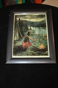 Wall Art - Laughing Water , Framed