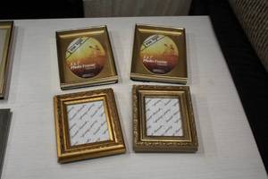 Lot of (4) Picture Frames (2) 5x7 and (2) 5x3-12