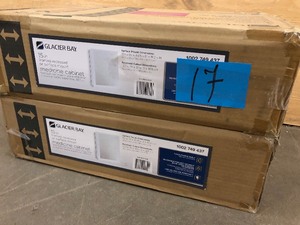 Lot of 2 Glacier Bay 15 in Med cabinets customer return see pictures