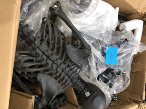 8ft ft Giant Animated Ferry of the Dead Yard Decoration with LED Lights Model damaged box customer return review pictures