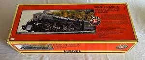 lot 6 image: Lionel 6-28052 Norfolk & Western Class A 2-6-6-4 Steam Eng TMCC O N&W #1218 - Model Train in Box