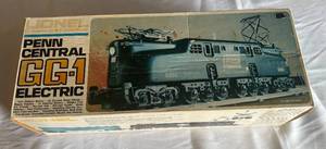 lot 10 image: Lionel 6-8850 O Gauge Penn Central GG-1 Electric Locomotive - Model Train in Box