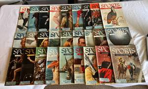 lot 60 image: (27) 1955 Sports Illustrated Magazine Lot
