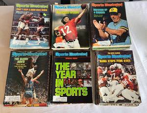 lot 62 image: (67) 1978 Sports Illustrated Magazine Lot