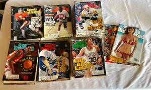 lot 63 image: 85 Sports Illustrated Magazine Lot from 1988-1996 and Various Others