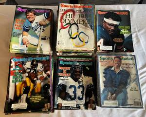 lot 64 image: 110 Sports Illustrated Magazine Lit from 1984 and 1985