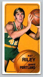 lot 7A image: Pat Riley RC 1970 Topps #13 Rookie Vintage Basketball Card