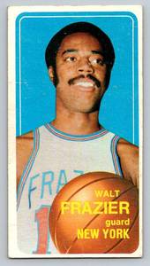 lot 28A image: Walt Frazier 1970 Topps #120 Vintage Basketball Card