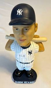 lot 105 image: Jason Giambi Bobblehead New York Yankees Baseball