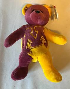 lot 108 image: University of Minnesota Golden Gophers Bear Toy