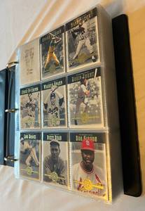 lot 77 image: 2001 Upper Deck Baseball Set With Subsets - 450 Cards  51 Pages - Baseball Cards