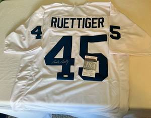 lot 26B image: Rudy Reuttiger Signed Jersey with JSA COA - Notre Dame Football Size XL