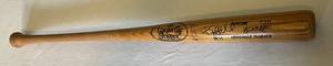 lot 17B image: Kent Hrbek Signed Baseball Bat - Custom C271 Louisville Slugger Powerized Minnesota Twins