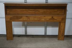 lot 7 image: bookcase headboard