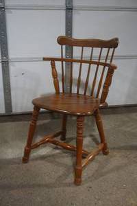 lot 36 image: vintage dining chair