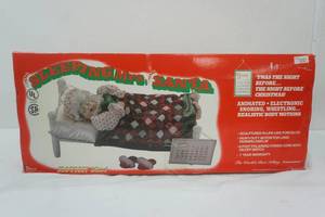 lot 64 image: Sleeping Mrs. Santa