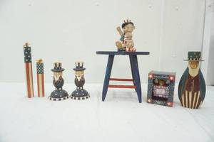 lot 88 image: Patriotic decor