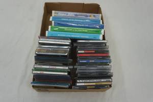 lot 176 image: DVDsCDsVCR Tapes
