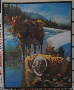 lot 245 image: cowboy picture