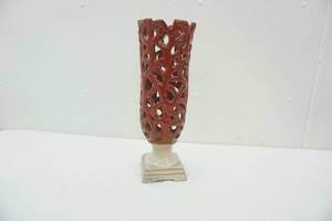 lot 61 image: ceramic candle holder