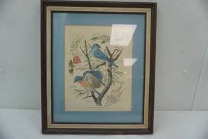 lot 75 image: Arthur Singer framed bird picture