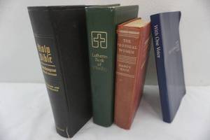 lot 154 image: Lutheran worship books, new Bible