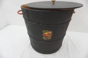 lot 157 image: Vintage barrel, 15 tall
