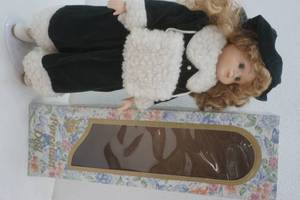 lot 216 image: vintage porcelain doll