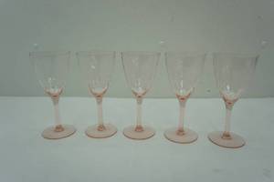 lot 272 image: Morgantown Stem glasses