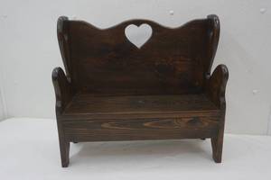 lot 311 image: wooden bench