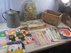 (BSB) Assorted Vintage - Wood Box, ...