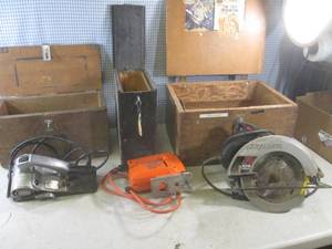 (EC1) Vintage Craftsman Power Plane...