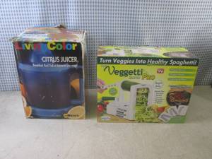 (F-0) Citrus Juicer and Veggetti Pr...