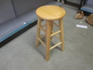 (A-2T) Wood Stool 24 High...