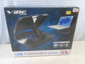 (D-3) Vibe Sound USB Turntable with...
