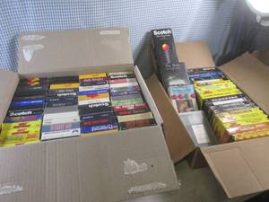 (F-3) Assortment of VHS TapesMovie...