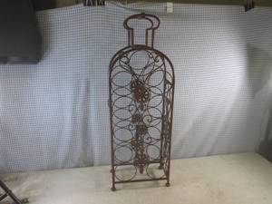 (BS) Metal Wine Bottle Rack Holds 1...