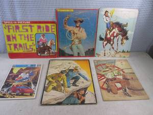 (EC1) Assorted Vintage Puzzles...