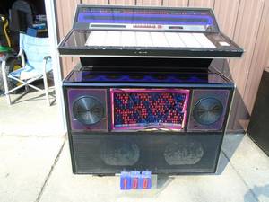 Rockola 454 Juke Box for parts or repair. As shown.