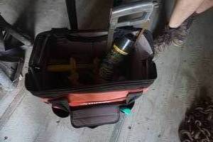 Husky Brand Contractors Tool Tote Including Tools