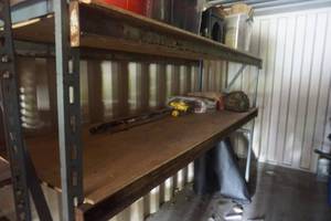 2 Section 3 Level Adjustable Shelving Unit