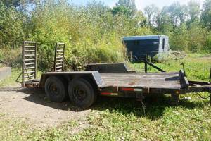 1999 Home Made 16 Tandem Axle Equipment Trailer