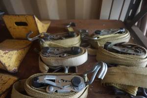 9 - Ratchet Straps In Assorted Sizes