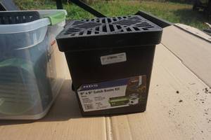 NDS Brand Model 900BKT 9 x 9 Catch Basin With Extension Box and Accessories
