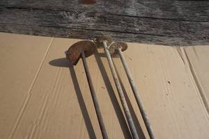 3 - Screw In Large Earth Anchors