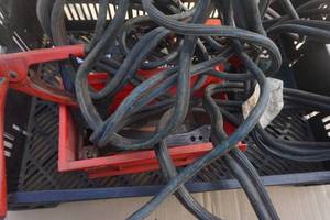 Lot of Automotive Jumper Cables