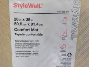 Stylewell 20 x 36 New Comfort Mat...