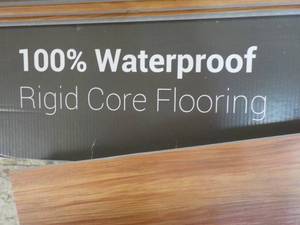 9 ctns 100% Waterproof Rigid Core F...