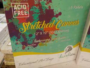 10 Daveliou 12 x 12 Stretched Canv...