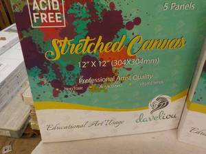 10 Daveliou 12 x 12 Stretched Canv...